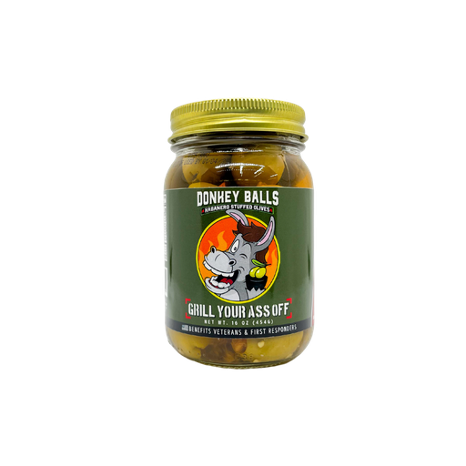 [DBALLS] Donkey Balls Habanero Stuffed Olives - Charcuterie, Snack