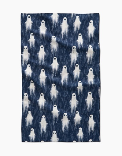 [TT-MF-ghosting-around] Ghosting Around Tea Towel